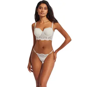 Soutien-gorge bustier balconnet femme Selmark Matilda Mariage image-2