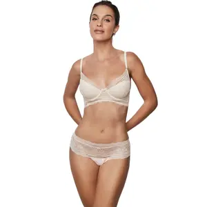 Moulded bra with plunge for women Selmark Agatha Mariage image-1