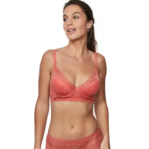 Moulded bra with plunge for women Selmark Agatha Mariage image-1