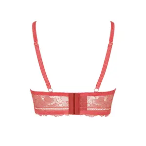 Moulded bra with plunge for women Selmark Agatha Mariage image-4