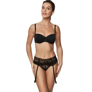 Moulded underwired bandeau bra for women Selmark Agatha image-3