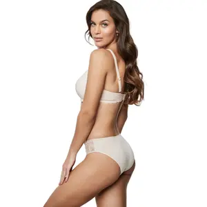 Minimerande bh med bygel för kvinnor Selmark Agatha image-4