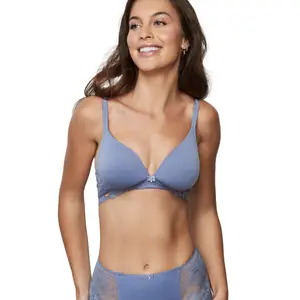 Soutien-gorge décolleté profond préformé sans armatures femme Selmark Agatha image-1