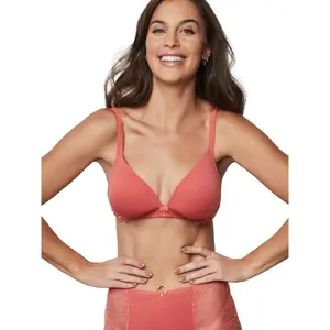 Soutien-gorge décolleté profond préformé sans armatures femme Selmark Agatha image-1