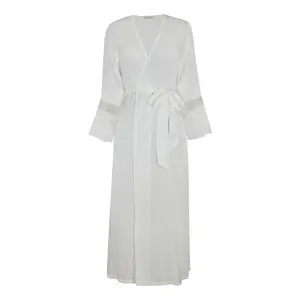 Long sleeve nightdress for women Selmark Agatha Mariage image-5