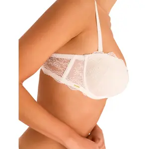Soutien-gorge bandeau push-up donna Selmark Manuela Mariage image-4