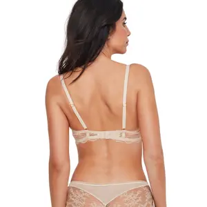 Reggiseno scollato profondo preformato senza stecche donna Selmark Manuela Mariage image-1