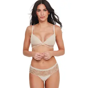 Reggiseno scollato profondo preformato senza stecche donna Selmark Manuela Mariage image-2