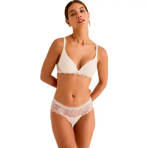 Reggiseno scollato profondo preformato senza stecche donna Selmark Manuela Mariage image-1