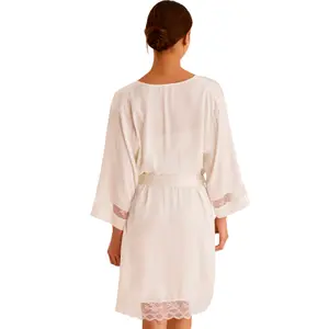 Morgenmantel Damen Selmark Manuela Mariage image-1
