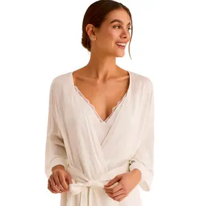 Morgenmantel Damen Selmark Manuela Mariage image-2