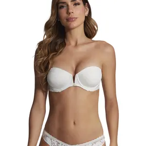 Soutien-gorge bandeau préformé armaturé femme Selmark Gabrielle