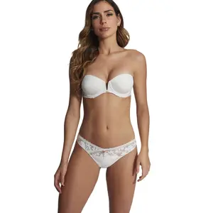 Soutien-gorge bandeau préformé armaturé femme Selmark Gabrielle image-2