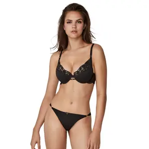 Moulded bra with plunge for women Selmark Federica image-1