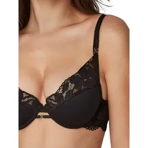 Moulded bra with plunge for women Selmark Federica image-6