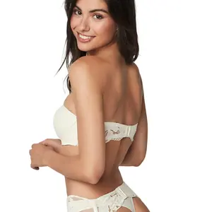 Bandeau-bh med formad kupa och byglar för kvinnor Selmark Federica image-3