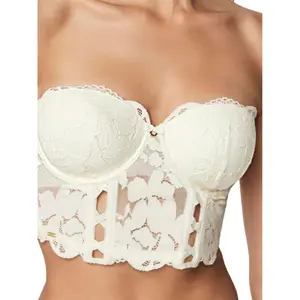 Soutien-gorge bustier balconette donna Selmark Federica Mariage image-4