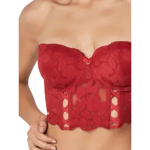 Soutien-gorge bustier balconete mulher Selmark Federica image-6