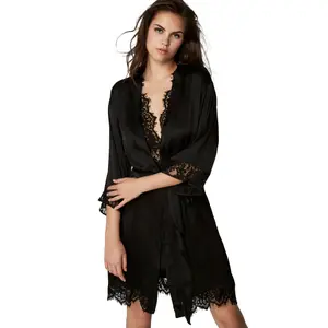 Long sleeve nightdress for women Selmark Federica image-0