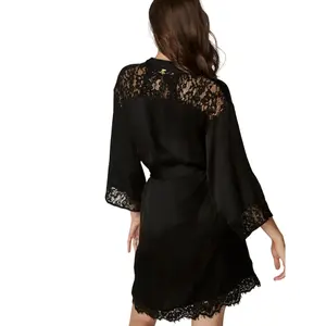 Long sleeve nightdress for women Selmark Federica image-1