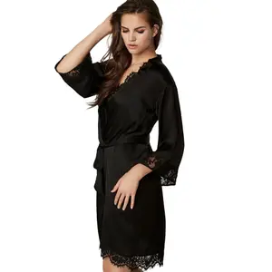 Long sleeve nightdress for women Selmark Federica image-2