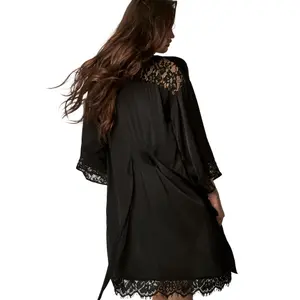 Long sleeve nightdress for women Selmark Federica image-4
