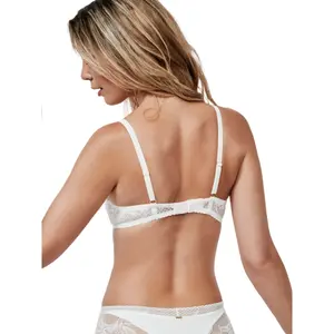 Biustonosz z koronkowym wzmocnieniem dla kobiet Selmark Malitzia Mariage image-4