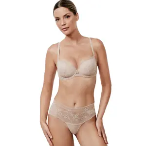 Biustonosz z koronkowym wzmocnieniem dla kobiet Selmark Malitzia Mariage image-2
