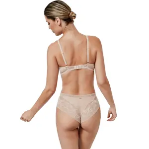 Biustonosz z koronkowym wzmocnieniem dla kobiet Selmark Malitzia Mariage image-3