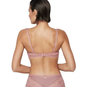 Biustonosz z koronkowym wzmocnieniem dla kobiet Selmark Malitzia Mariage image-3