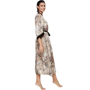 Long sleeve nightdress for women Selmark Malitzia image-2