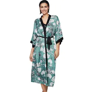 Long sleeve nightdress for women Selmark Malitzia image-0