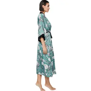 Long sleeve nightdress for women Selmark Malitzia image-2