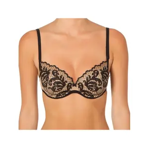 Lace trim moulded bra for women Selmark Anais image-0