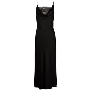 Lange Nachtkleid Damen Selmark Aurum image-0