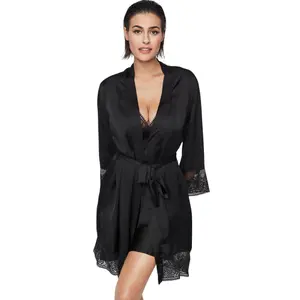 Long sleeve nightdress for women Selmark Aurum image-0