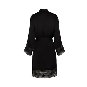 Long sleeve nightdress for women Selmark Aurum image-1