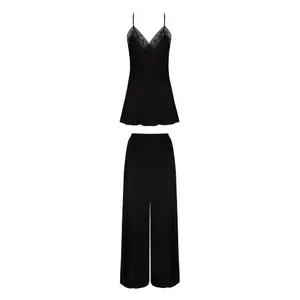 Women's pajama Trousers Selmark Caraco Aurum image-0