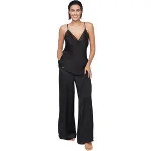 Women's pajama Trousers Selmark Caraco Aurum image-1