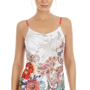 Bañador de una pieza multiposiciones para mujer Selmark Cachemire image-2