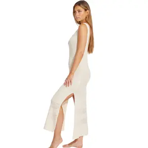 Lång sommarklänning dam Selmark Mojito image-2