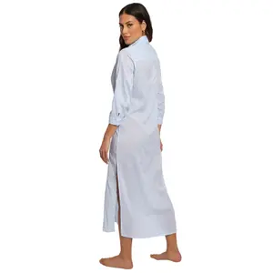 Gestickte lange Sommer-Tunika für Damen Selmark Complementos image-2