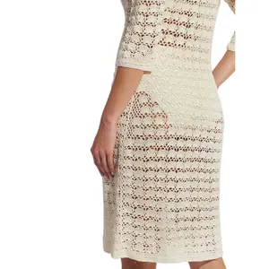 Kvinnors strandkimono med trekvartärmar Selmark Complementos image-4