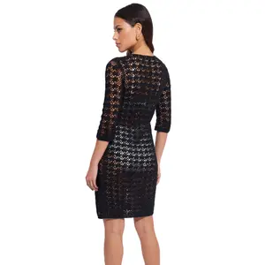 Kvinnors strandkimono med trekvartärmar Selmark Complementos image-1