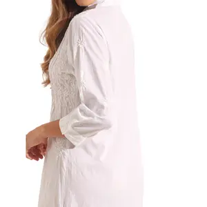 Blouse jurk lange mouwen driekwart vrouw Selmark Complementos image-3