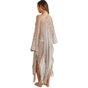 Lång strandkimono för kvinnor Selmark Complementos image-2