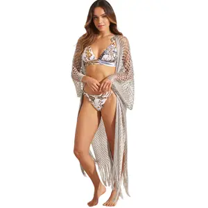 Lång strandkimono för kvinnor Selmark Complementos image-1