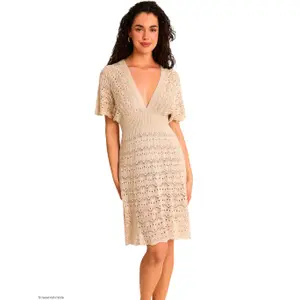Robe da spiaggia scollata donna Selmark Complementos image-0