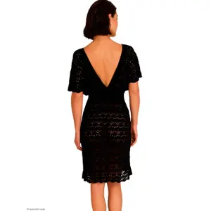 Robe da spiaggia scollata donna Selmark Complementos image-1
