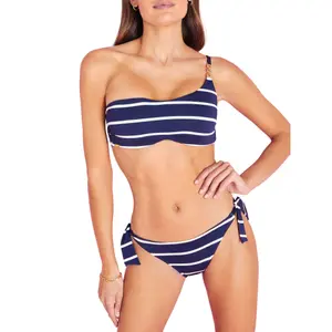 Asymmetrischer nicht vorgeformter Bade-BH für Damen Selmark Ipanema image-3